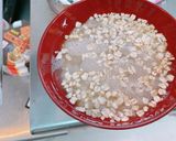 電子レンジでオートミールのお茶漬け作り方1写真