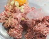 簡単♪韓国風甘辛つくね(肉団子)作り方1写真