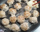 簡単♪韓国風甘辛つくね(肉団子)作り方5写真