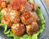 簡単♪韓国風甘辛つくね(肉団子)作り方7写真