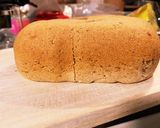 玄米粉パン☻プルーン胡桃大豆粉入り作り方4写真