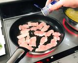 筍と豚ロースの和風パスタ作り方3写真