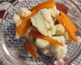 カリフラワーとにんじんのイタリアン甘酢煮作り方7写真