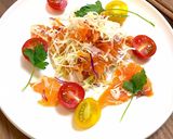 スモークサーモンカルパッチョマリネサラダ作り方11写真