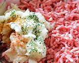 トルコ料理 キョフテのヨーグルトソース♪作り方2写真
