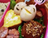 今日のキャラ弁（くまのプーさん）作り方2写真