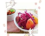 マクロビ☆紫キャベツとフルーツのラペ作り方3写真