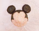 ミニー　キャラごはん　ワンプレート作り方3写真