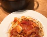 シーフードMIXで☆ペスカトーレ風パスタ作り方17写真