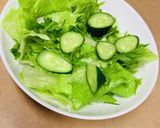 和風シーザーサラダ?!駄菓子を使って作り方1写真