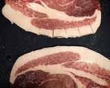 豚ロースのはちみつ味噌漬け焼き作り方1写真