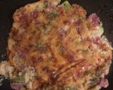 サラミのパンケーキ作り方6写真