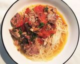鯖缶トマトそうめん作り方5写真