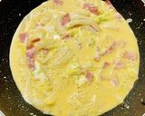白菜♡カルボナーラ♡温泉卵乗せ♡作り方17写真