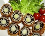 見てこの断面！くるくるロールトンカツ作り方8写真