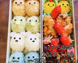 簡単　すみっこ　弁当　アニメ　おにぎり　作り方3写真