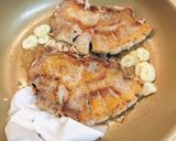 ご飯が進むこんがり豚ロースのガリバタ醤油作り方4写真