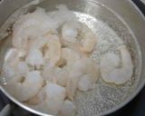 炊飯器で海老ピラフ作り方1写真