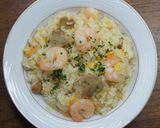 炊飯器で海老ピラフ作り方5写真