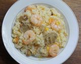 炊飯器で海老ピラフ作り方4写真
