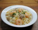 炊飯器で海老ピラフ作り方6写真
