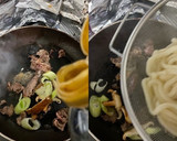 簡単！すき焼き風の焼うどん♪作り方4写真