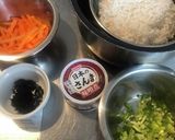 炊飯器で簡単　さんま缶の炊き込みご飯作り方1写真