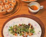 優しい春味✨筍と春キャベツの明太子パスタ作り方7写真