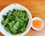白だしで簡単☆ほうれん草のナムル作り方1写真