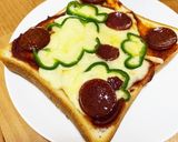 美味しいピザトーストの作り方^ - ^作り方6写真