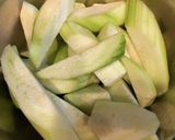 とろとろこってり　ナーベラーのみそ煮作り方1写真