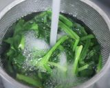 鉄分補給♪ほうれん草とひじきのゴマ和え作り方4写真