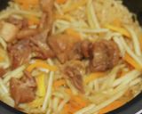 やきとり缶で鶏ごぼう飯作り方3写真