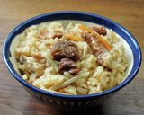 やきとり缶で鶏ごぼう飯作り方6写真