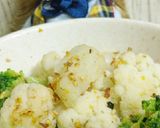 リカちゃん♡カリフラブロッコふりかけ和え作り方9写真