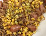 コーンバターチーズ袋ソース焼きそば★簡単作り方9写真