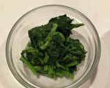 春菊のココナッツ和え作り方1写真