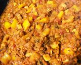 パプリカサバ缶エリンギのスパイスカレー作り方5写真