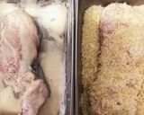 カリッと焼いた白身魚の大葉の香味ダレ添え作り方2写真
