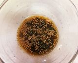 カリッと焼いた白身魚の大葉の香味ダレ添え作り方6写真