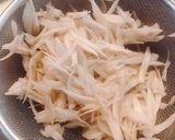 きんぴらごぼう（弁当用）作り方2写真