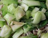 冷凍豚肉とチンゲン菜の炒め物作り方4写真