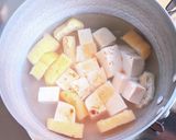 コシアブラの味噌汁作り方4写真