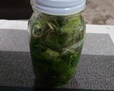 葉ワサビ醤油漬け作り方5写真