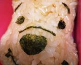 今日のキャラ弁（くまのプーさん）作り方4写真