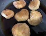 めんつゆとすき焼きのたれでしいたけ煮作り方3写真