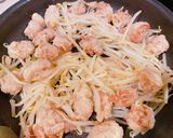 豚肉ともやしの甘酢餡作り方4写真