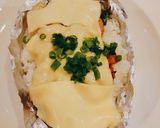 にらと豚こま炒めを中華味ドリア風に作り方10写真