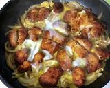 チキンカツ丼（冷凍チキンカツ使用）作り方10写真