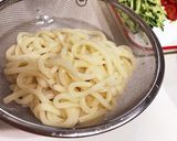 春野菜たっぷり！簡単！サラダうどん作り方4写真